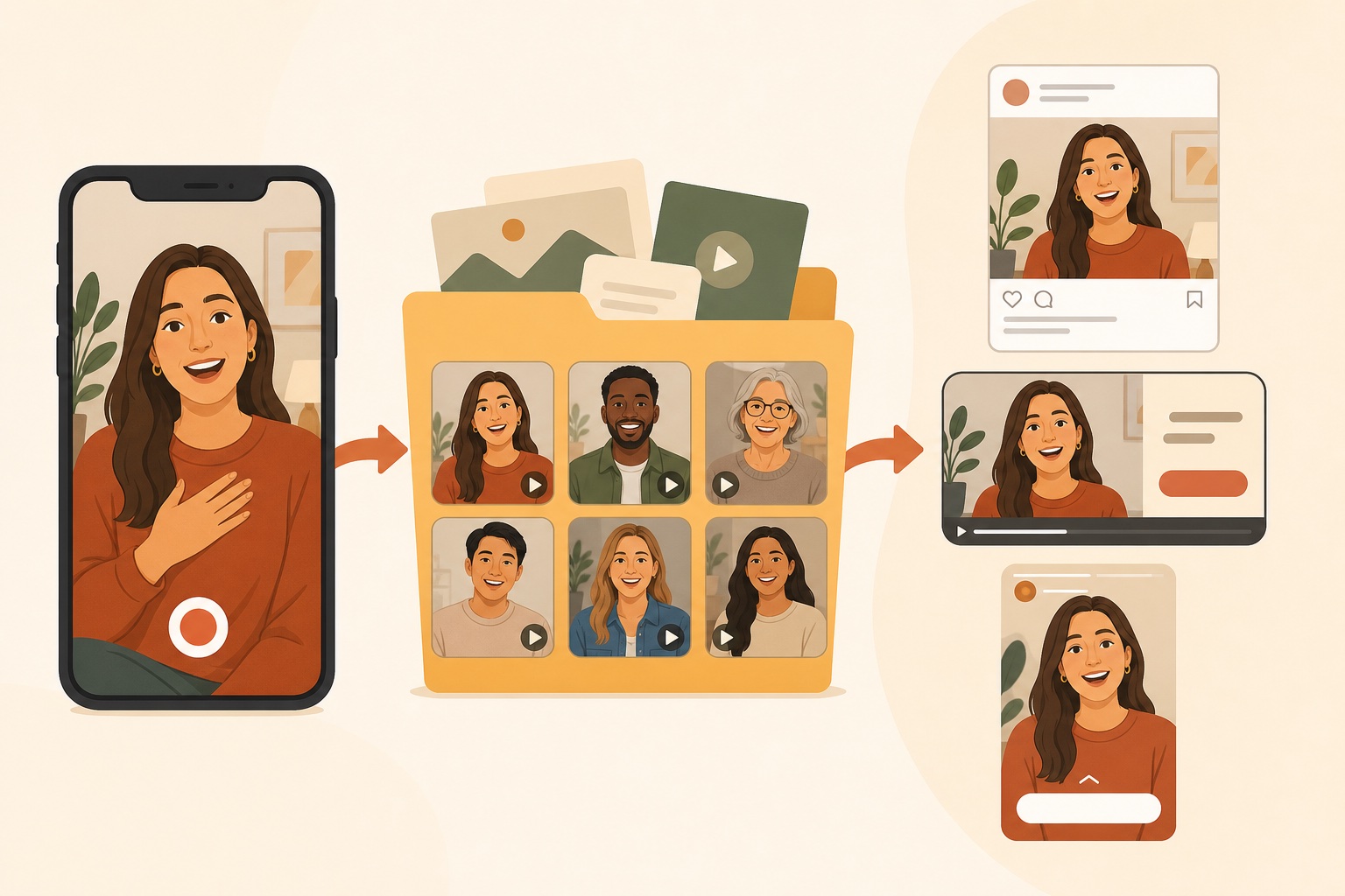 Fluxo de coleta, autorização e uso de UGC em campanhas