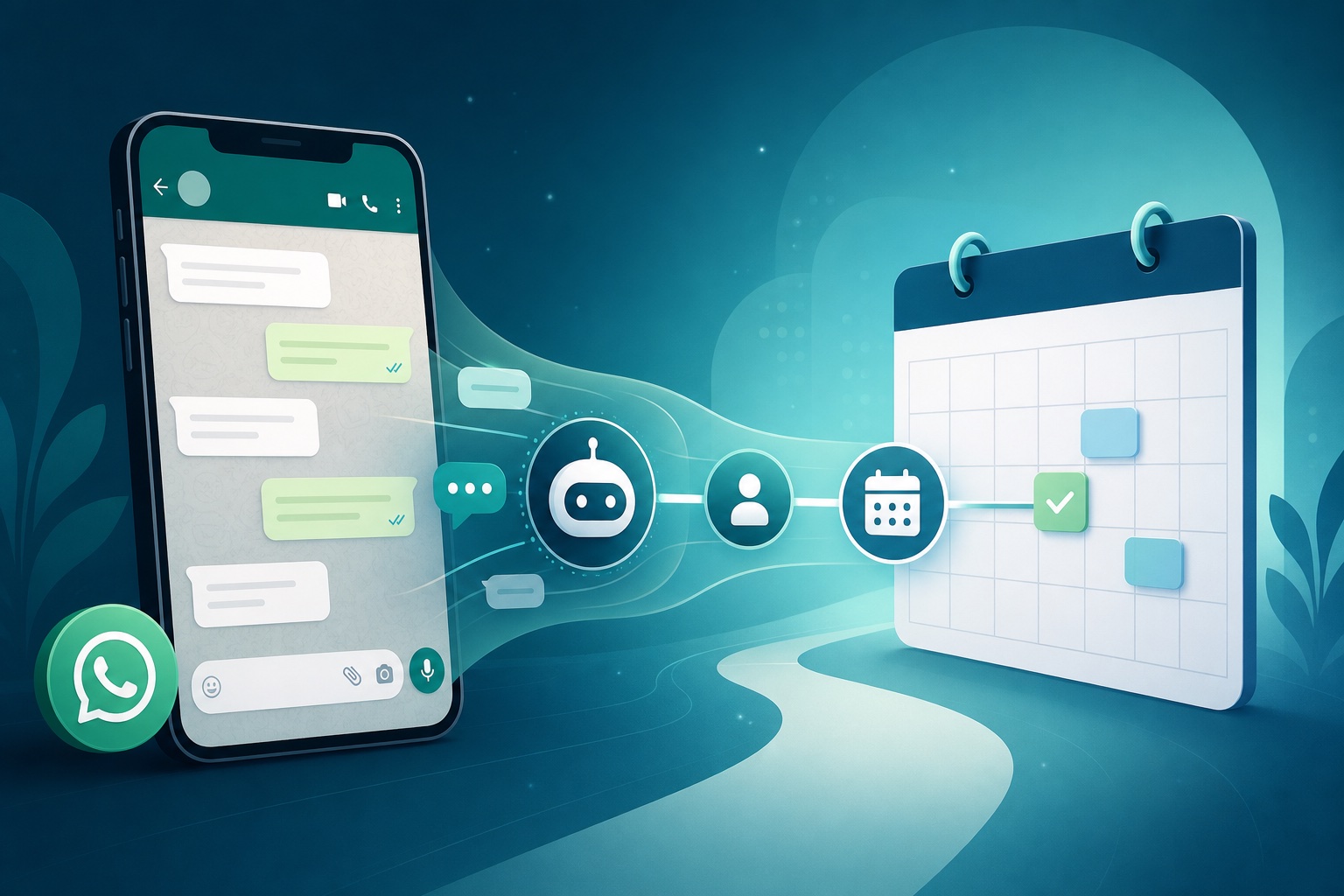 Pipeline WhatsApp: lead, triagem, agendamento e handoff